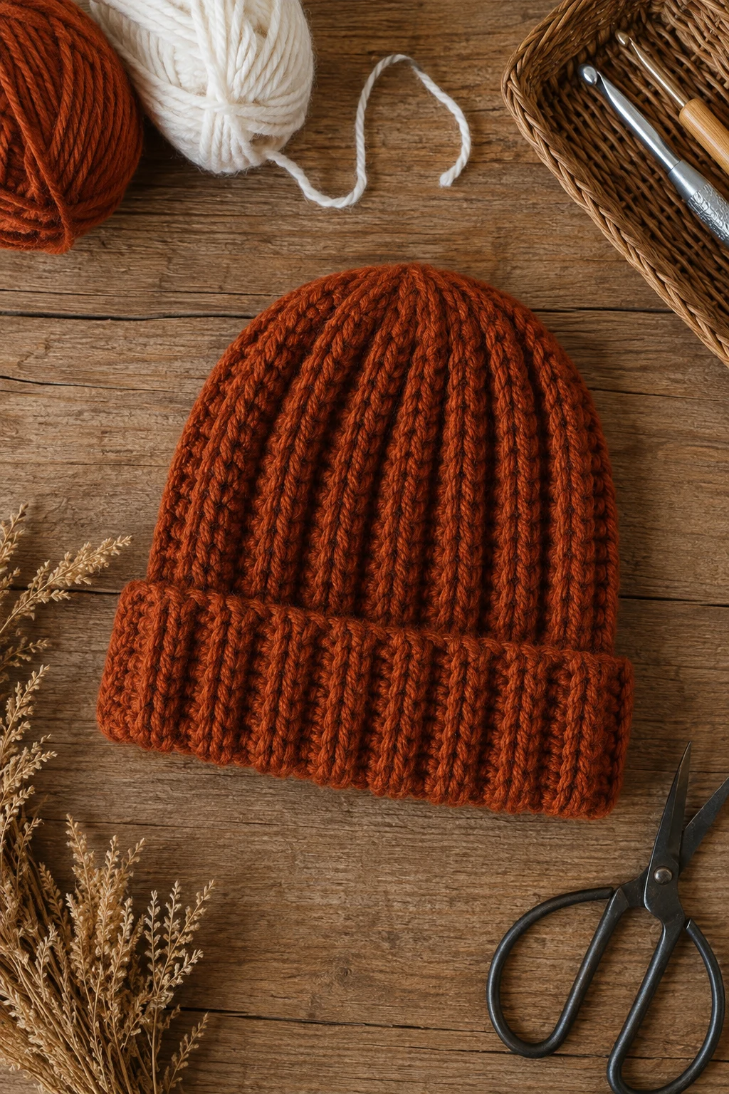 Classic Ribbed Beanie — crochet ideas for gifts style outfit