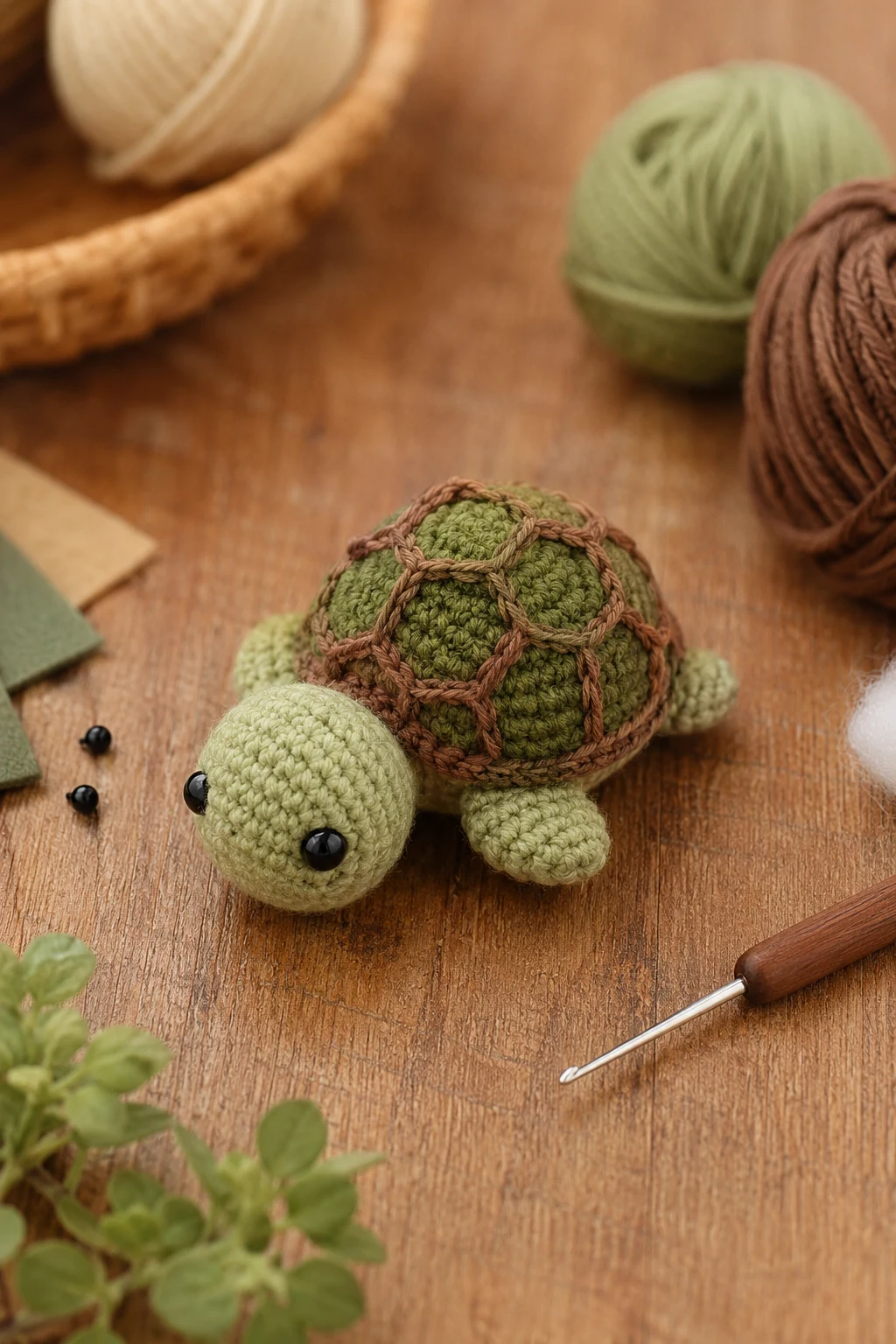 Tiny Turtle With a Textured Shell — crochet ideas plushies style outfit