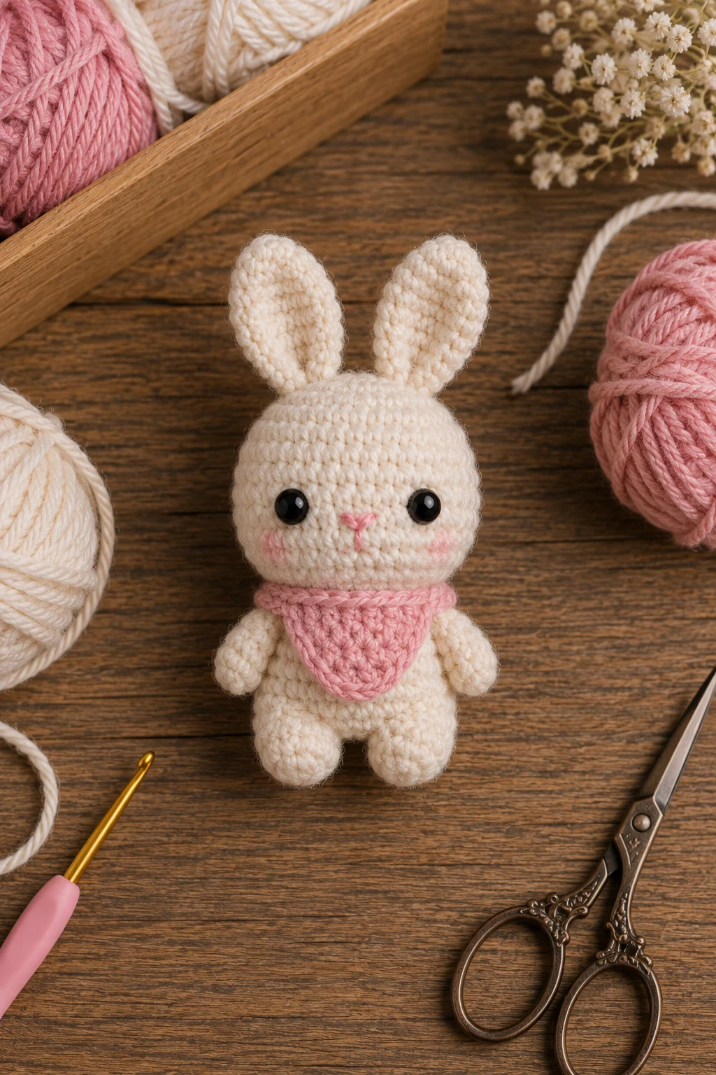 Tiny Crochet Bunny — Crochet ideas plushies style outfit