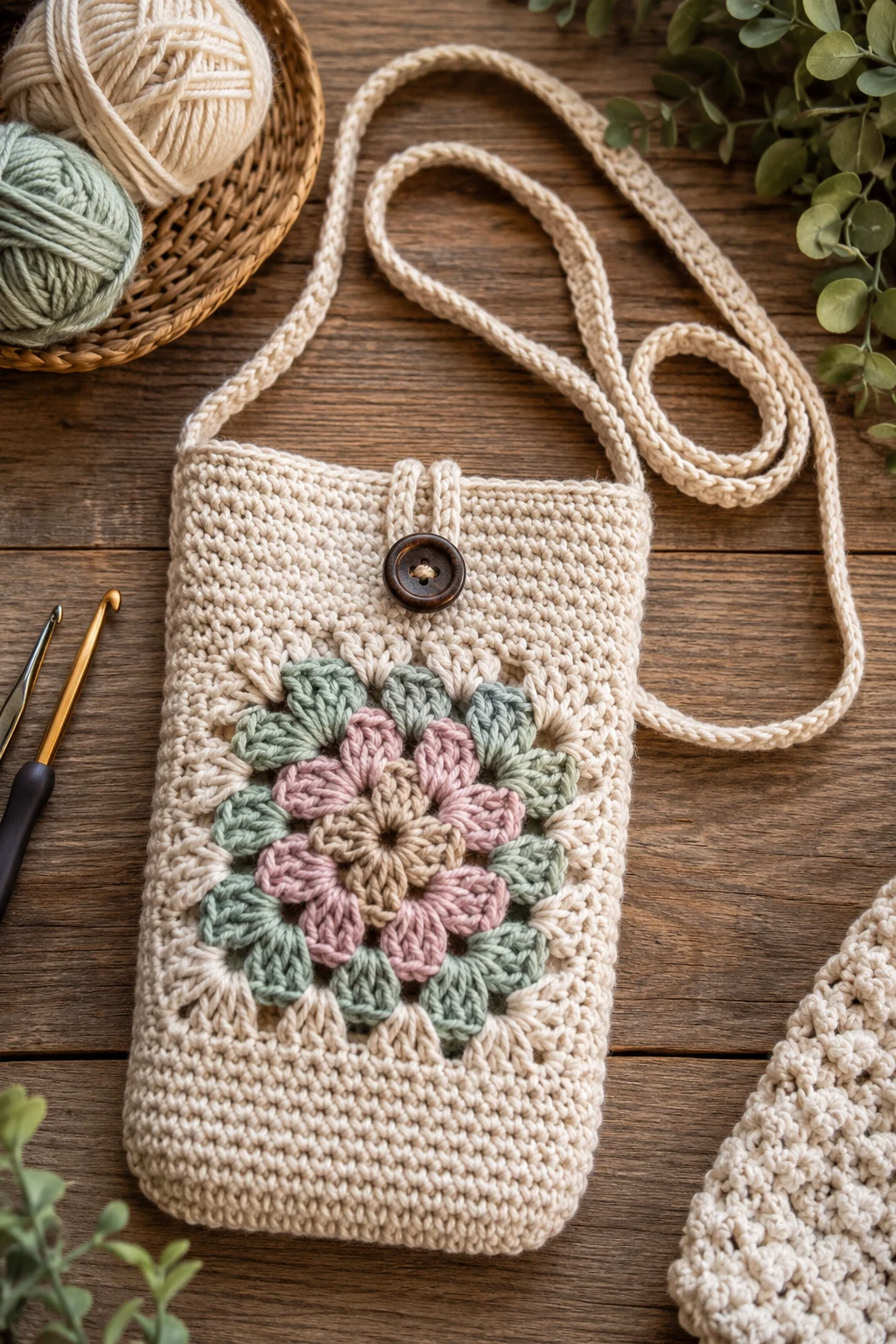 Crochet Phone Bag Free Pattern Style — crochet phone bag style outfit