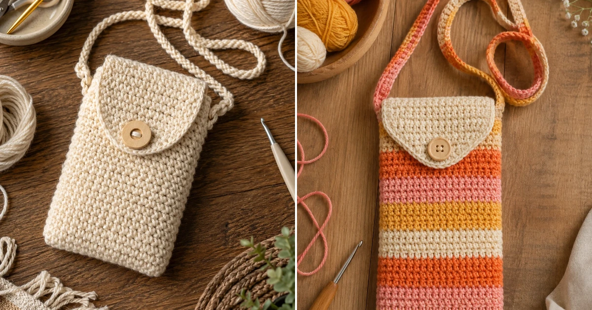 Crochet phone bag: 15 Chic DIY Ideas for 2026 crochet phone bag