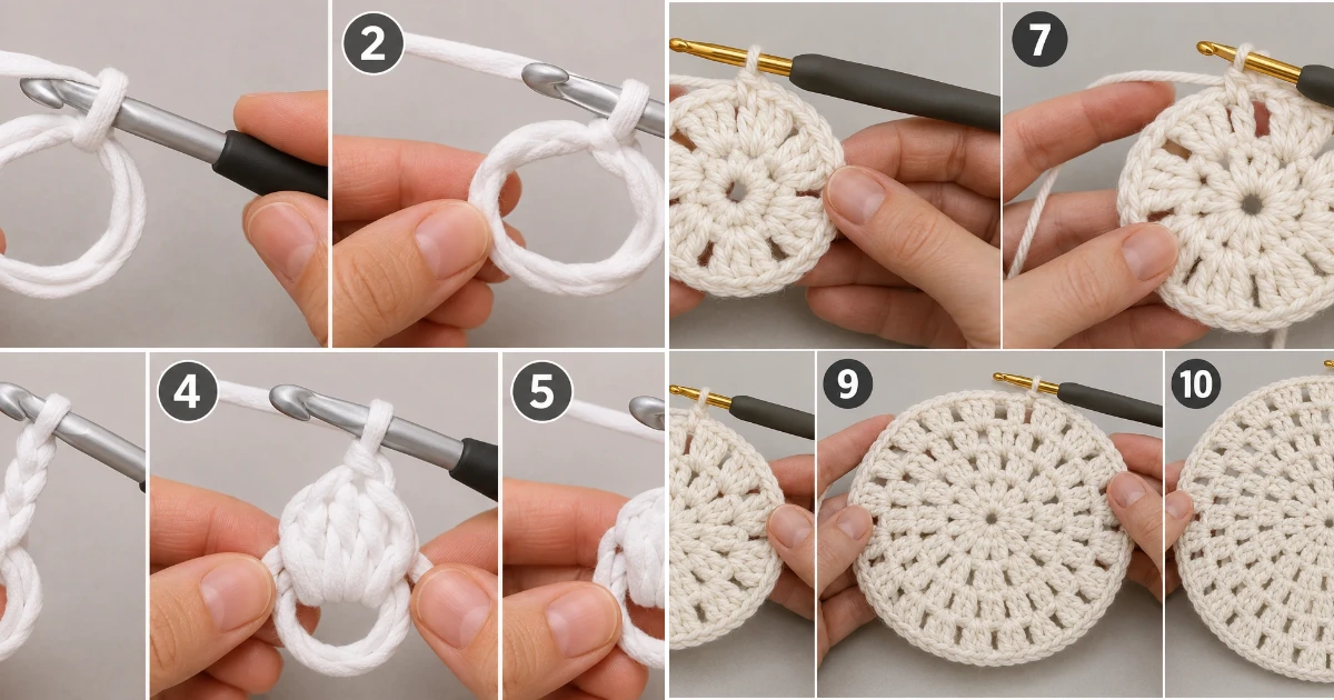 Crochet placemat patterns — Easy Step-by-Step Tutorial crochet placemat patterns
