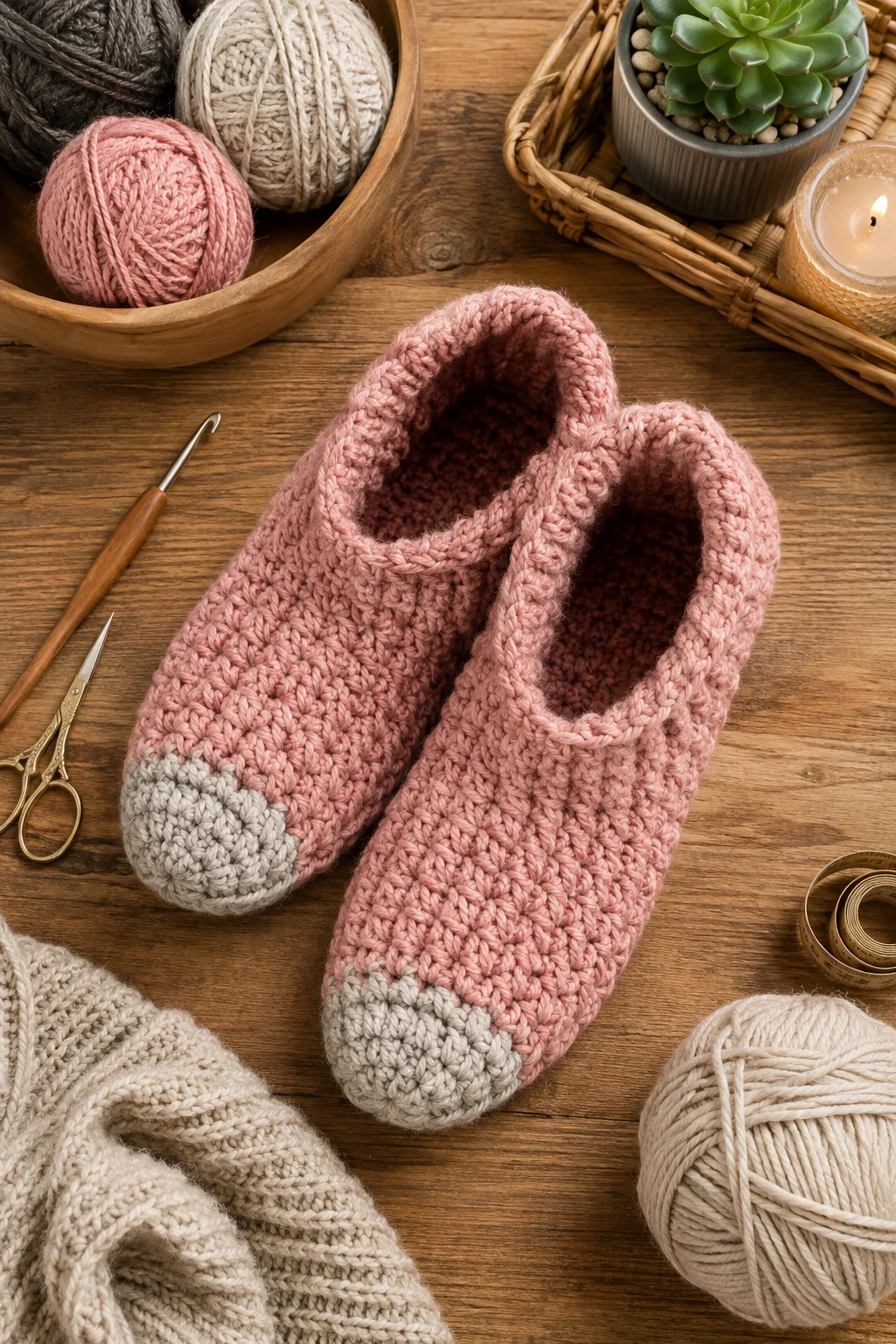 Crochet Gift Ideas for Adults: Cozy Slipper Socks — crochet presents ideas style outfit