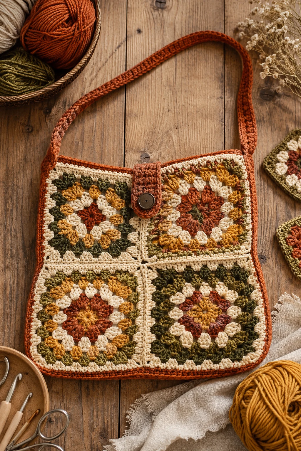 Classic Granny Square Crochet Purse Ideas — crochet purse ideas style outfit