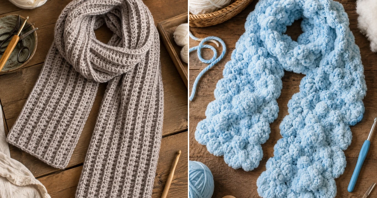 Crochet scarf ideas: 11 Chic DIY Ideas for 2026 Crochet scarf ideas