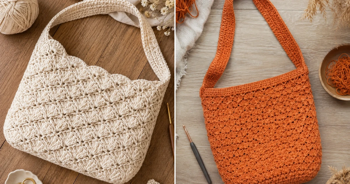 Crochet shell bag: 15 Stunning DIY Ideas for 2026 crochet shell bag