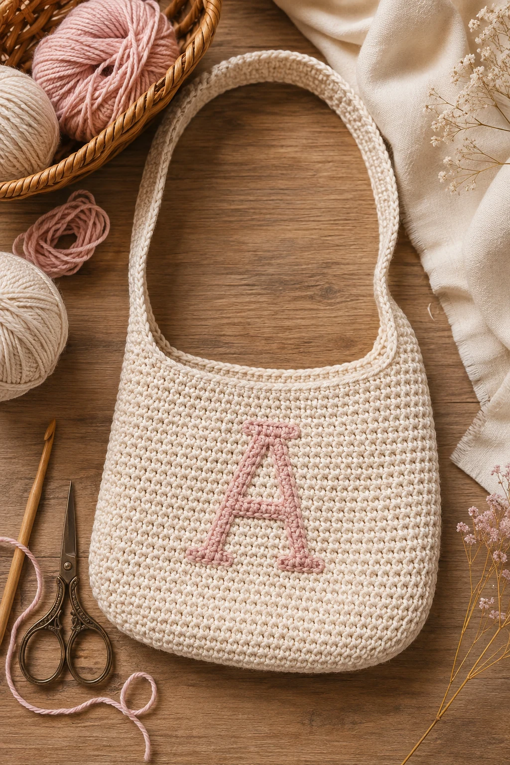 Personalized Monogram Sling — crochet sling bag style outfit