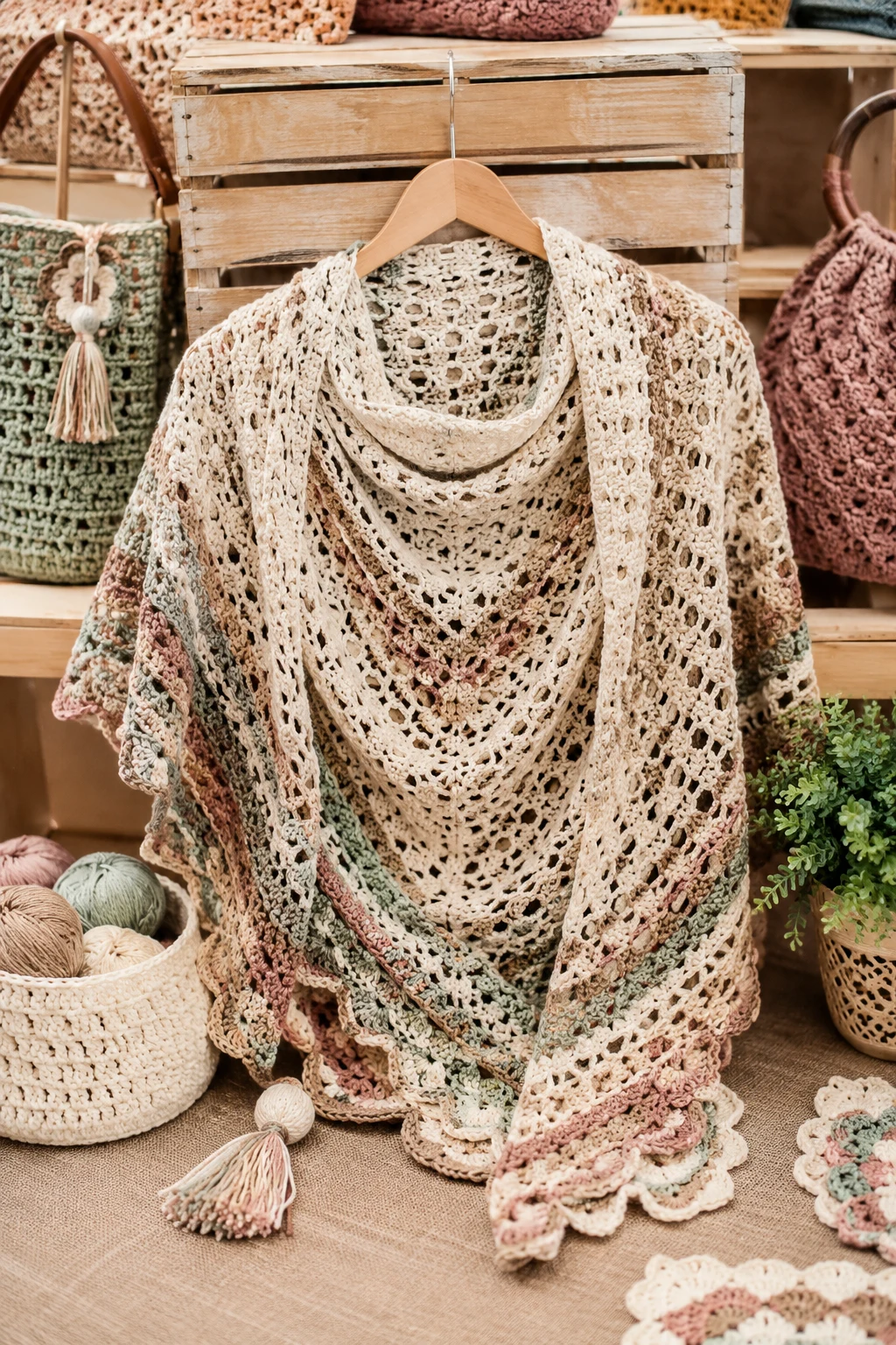 The “One Hero Piece” Display — crochet stall display ideas style outfit
