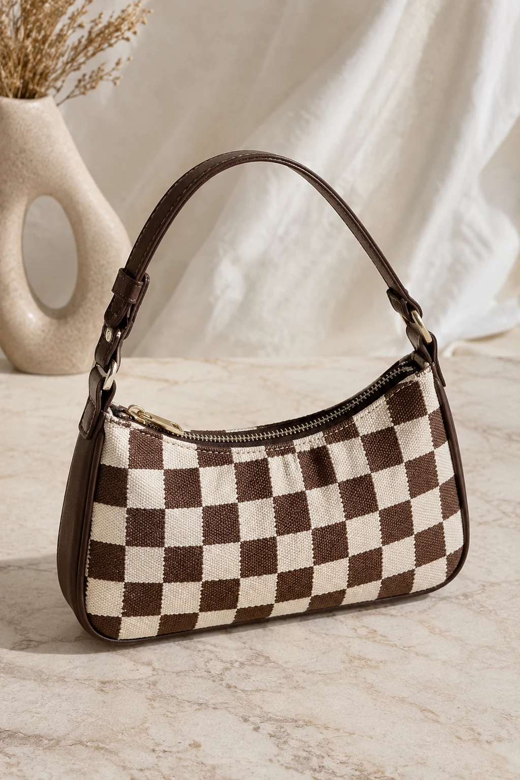 Checkerboard Mini Bag — Cute bags style outfit