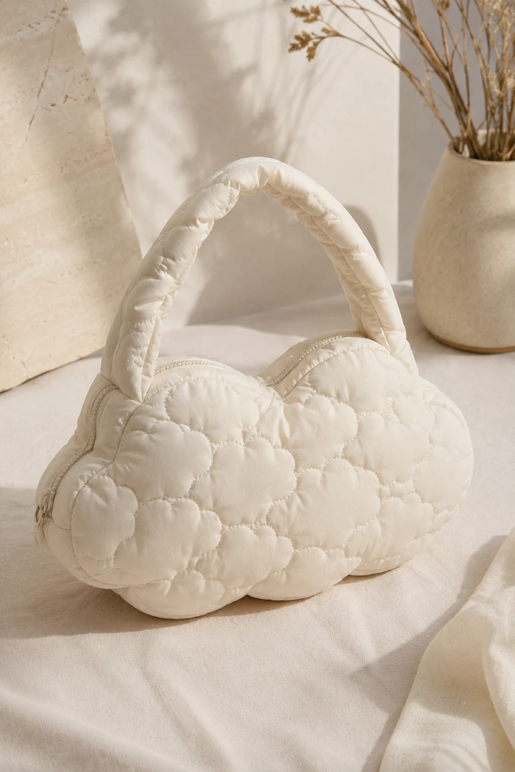 Quilted Cloud Bag — Cute bags style outfit