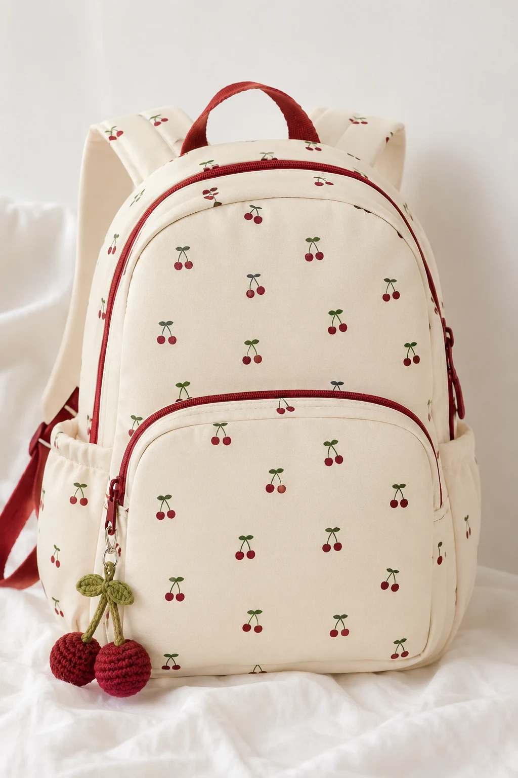 Cute Bags for School: Cherry Backpack — Cute bags style outfit