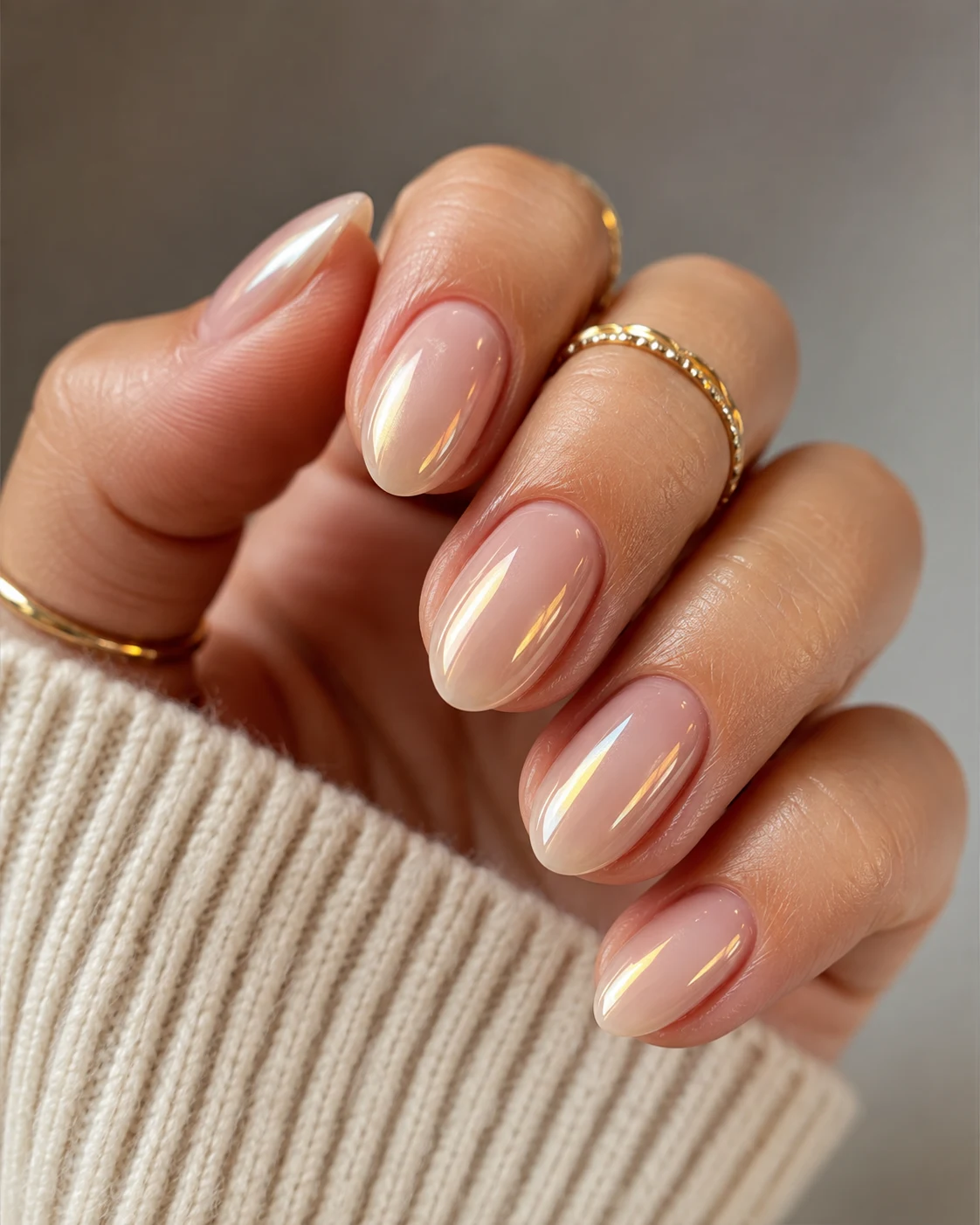 Introduction — cute short almond nails style outfit