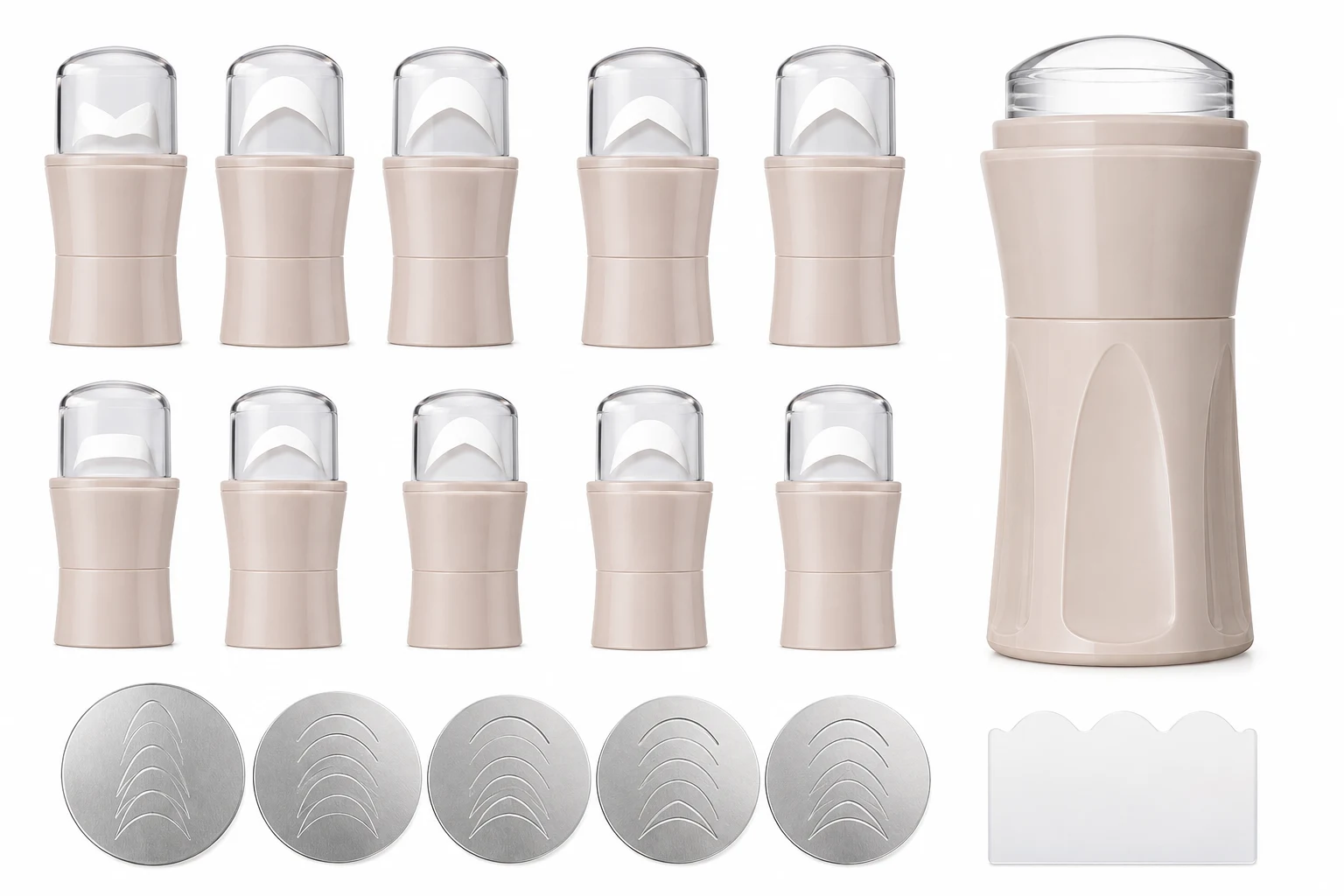Saviland French Tip Nail Stamp Kit