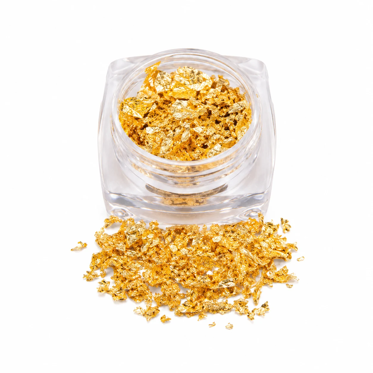 Teenitor Gold Nail Foil Flakes