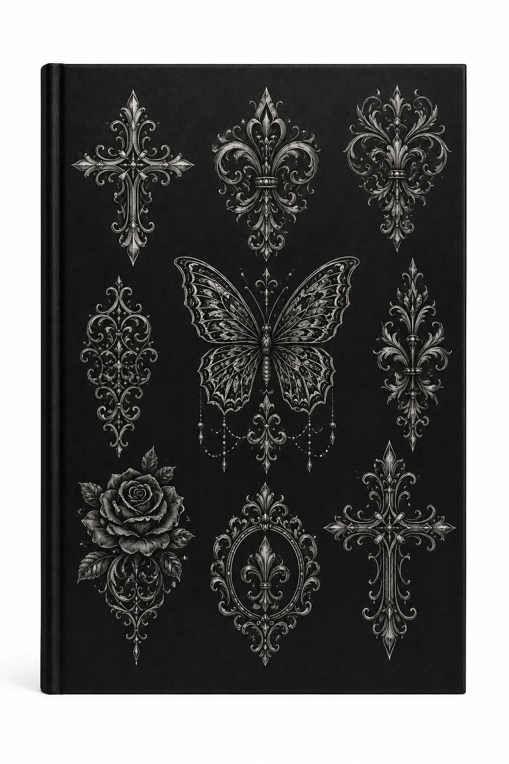 Ornamental Tattoo Design Book: Gothic and Decorative Tattoo Flash