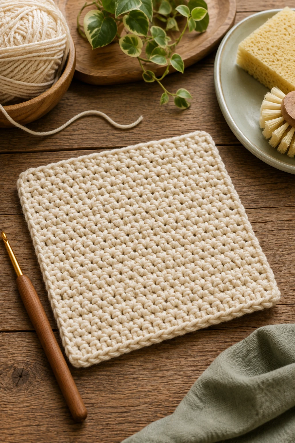 Easy Crochet Dishcloth — easy crochet ideas for beginners simple style outfit