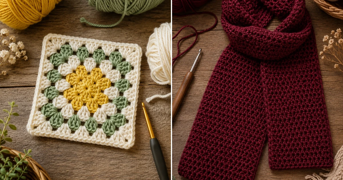 Easy crochet ideas for beginners simple: 15 Amazing easy crochet ideas for beginners simple