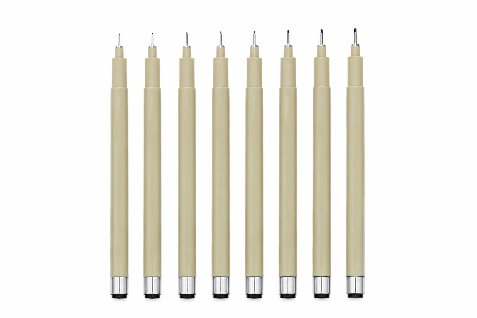 SAKURA Pigma Micron Fineliner Pens, Assorted Point Sizes, 8-Pack