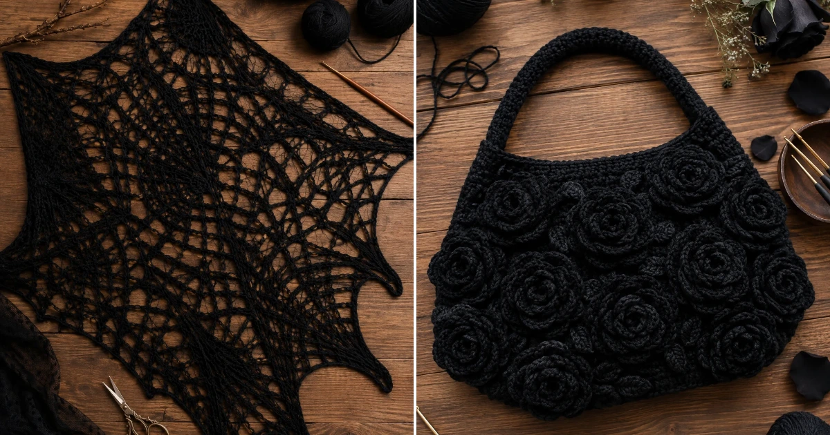 Goth crochet ideas: 16 Stunning DIY Ideas for 2026 goth crochet ideas