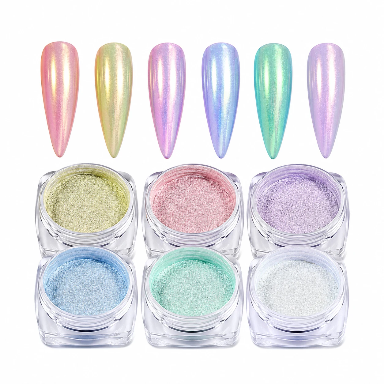 Artdone Aurora Chrome Nail Powder Set