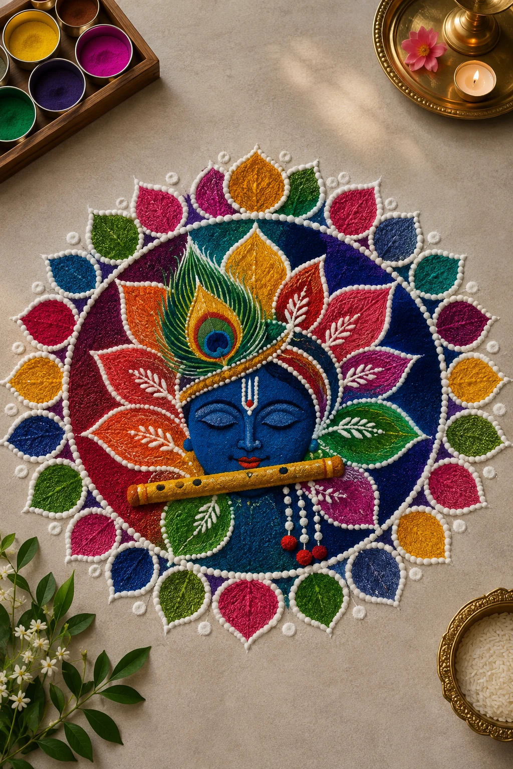 Creative Latest Rangoli Designs With Themes — latest rangoli designs creative style outfit