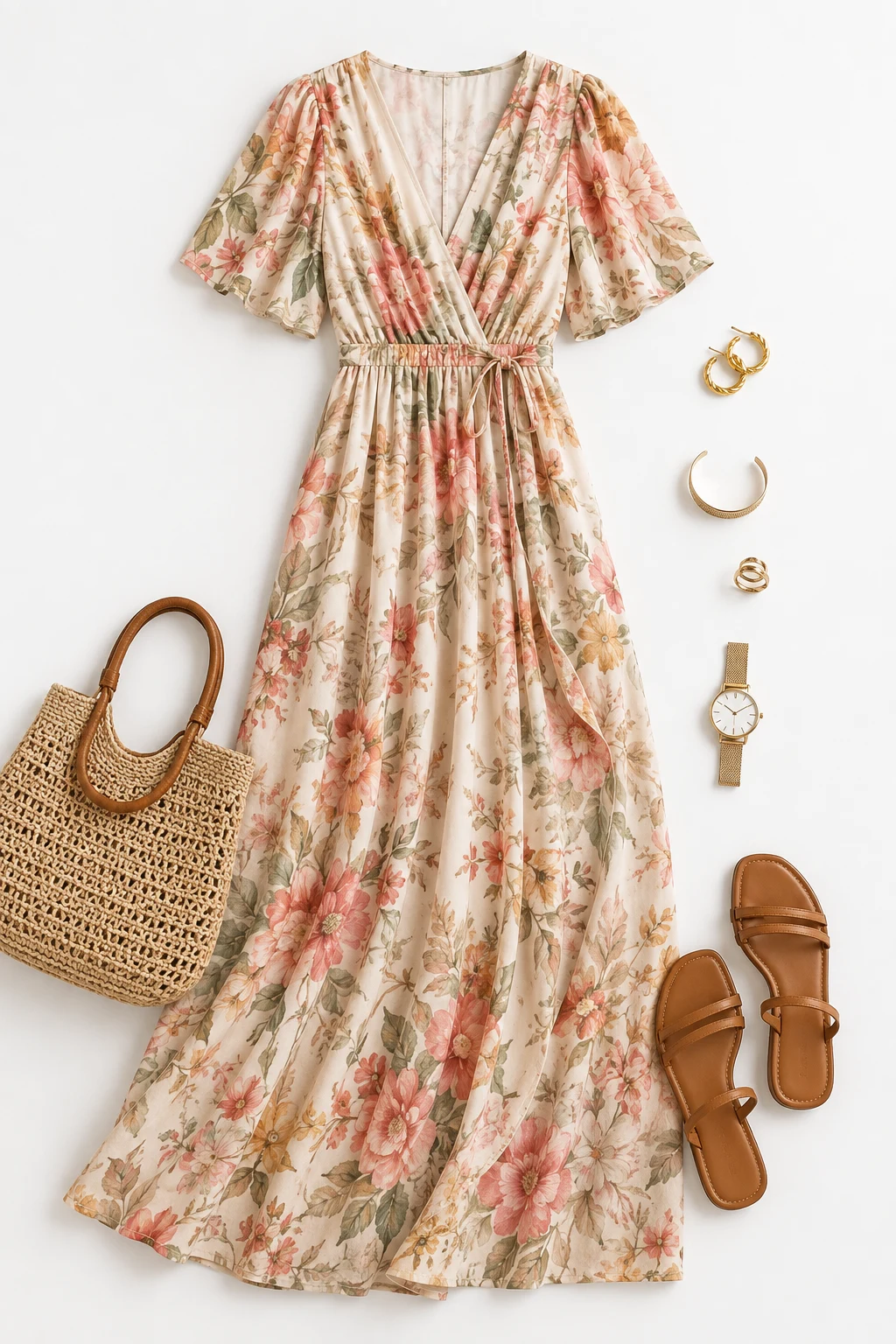 The Breezy Floral Maxi That Looks Effortlessly Expensive — Maxi Dress Pattern style outfit