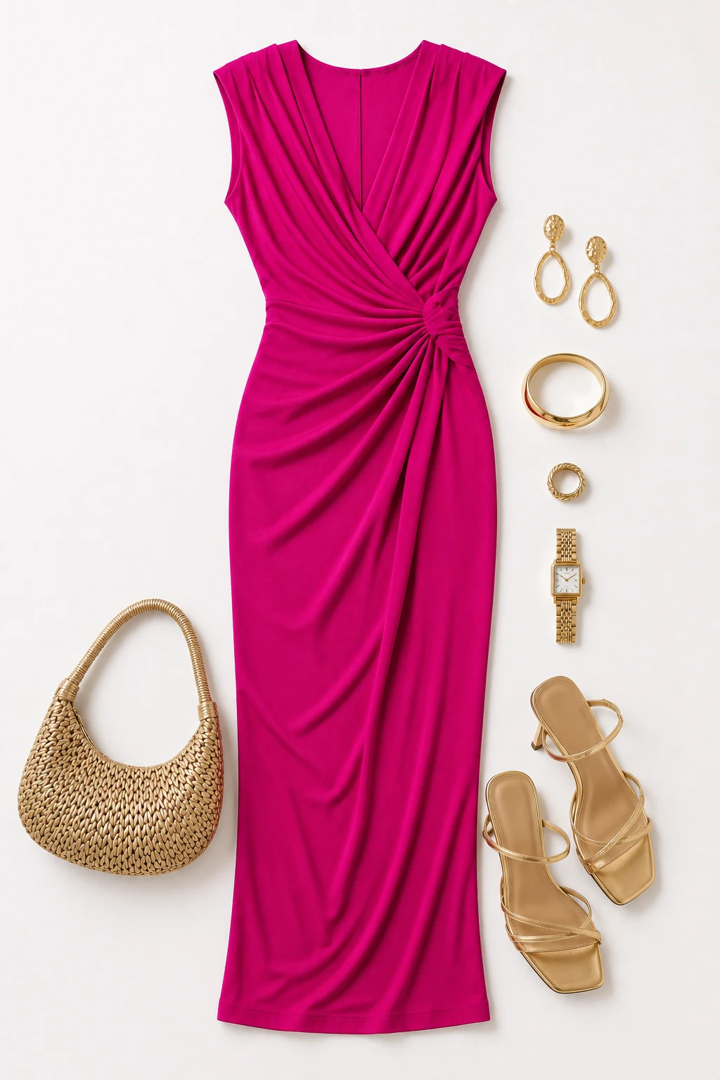 The Bold Color Maxi That Does All the Talking — Maxi Dress Pattern style outfit