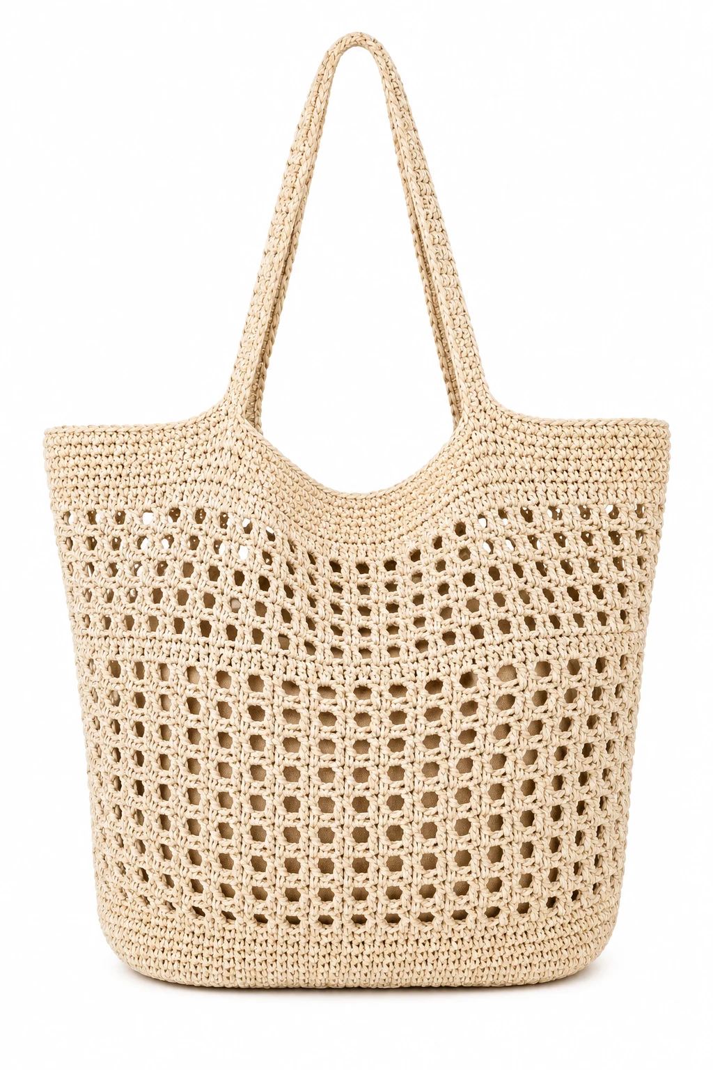 Crochet Beach Tote Bag