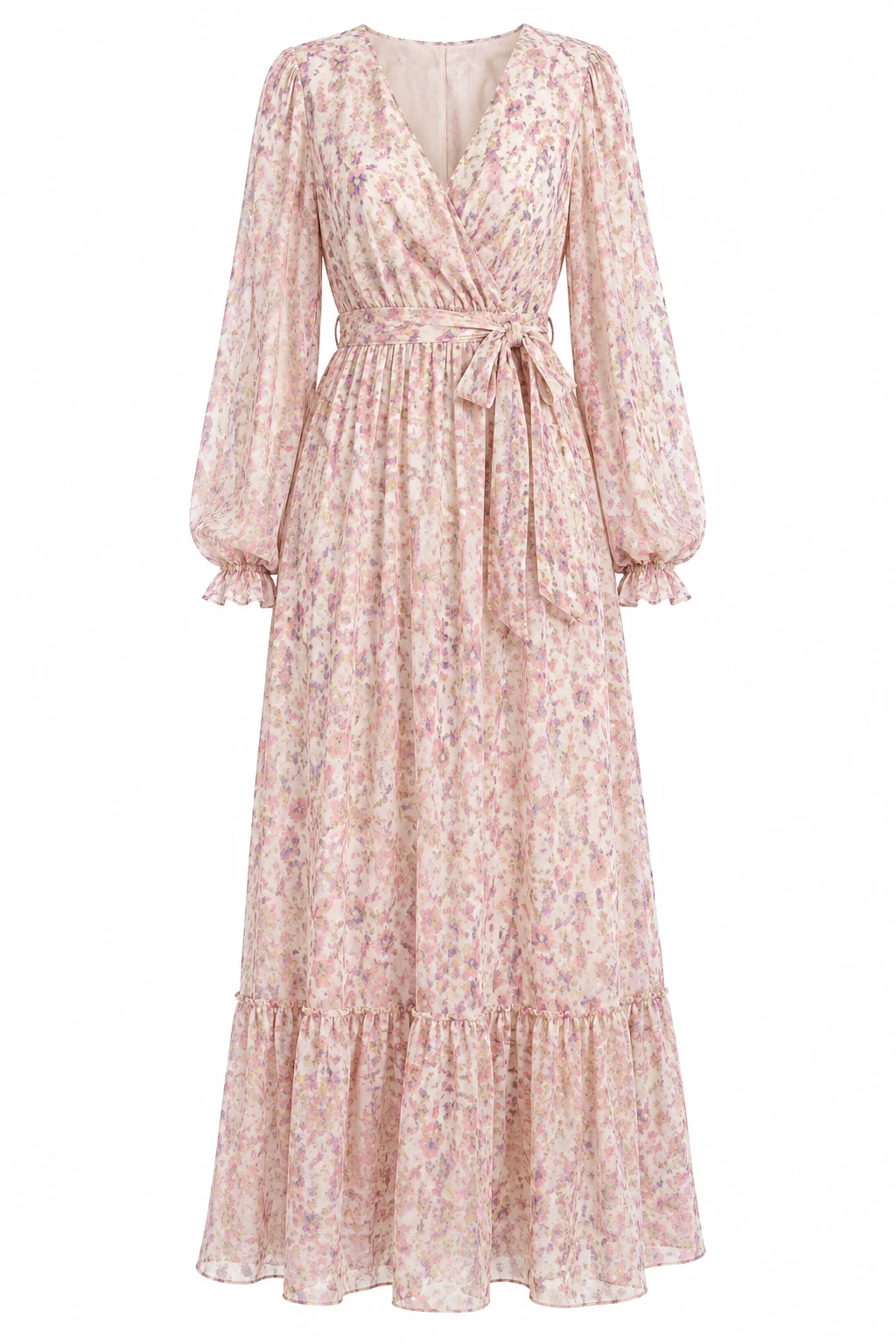 PRETTYGARDEN Women's Long Sleeve Maxi Dress