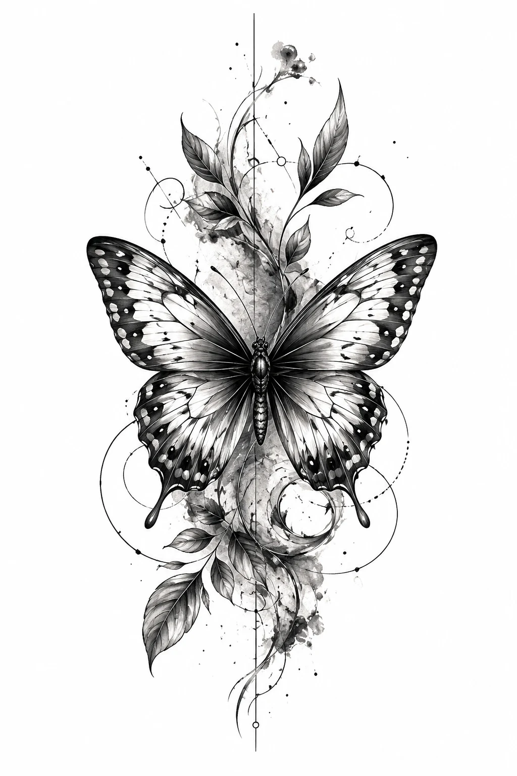 Butterfly With a Mens Butterfly Tattoo Meaning — mens butterfly tattoo style outfit, worn by a stylish man