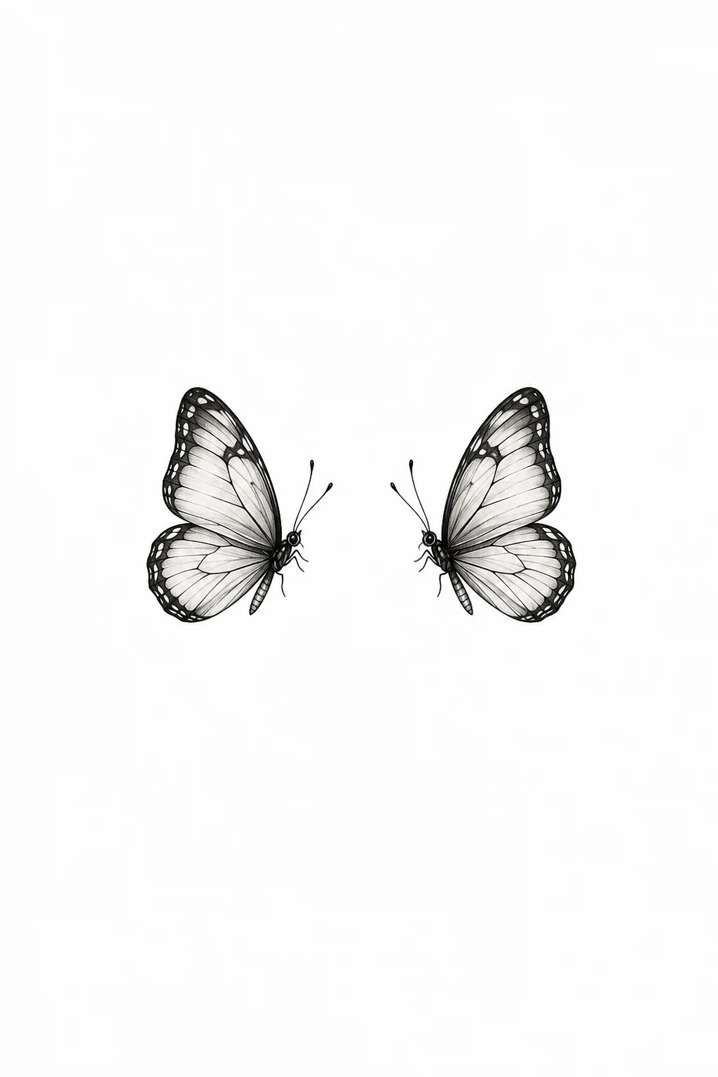 Matching Mini Butterfly Tattoos — mini butterfly tattoo style outfit