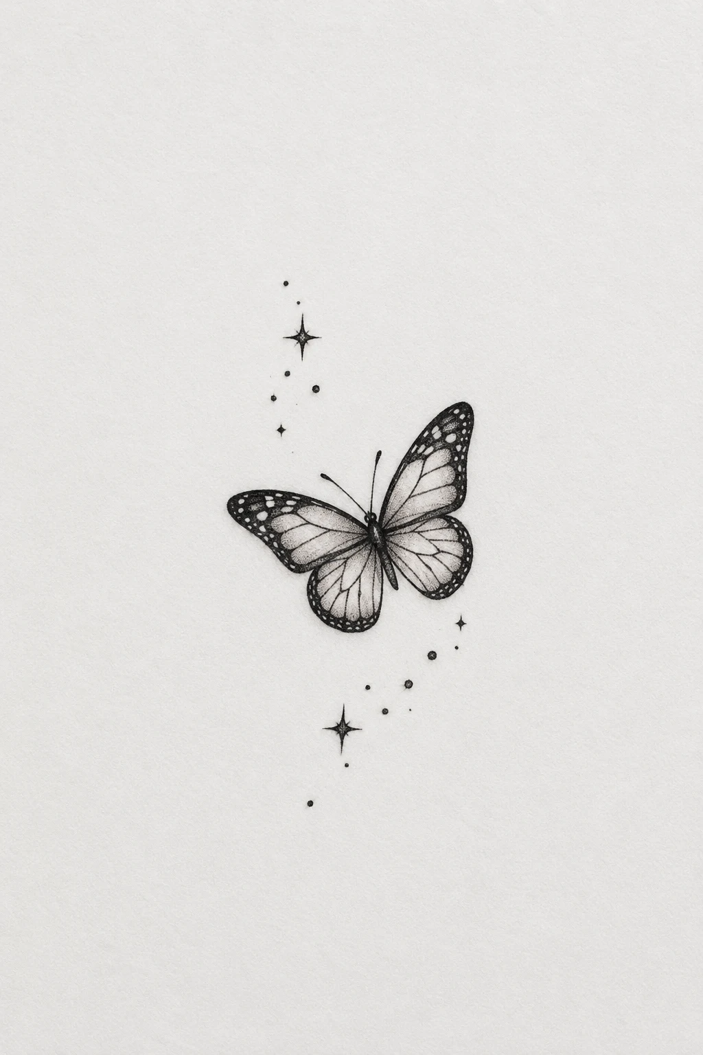 Mini Butterfly Tattoo on Wrist — mini butterfly tattoo style outfit