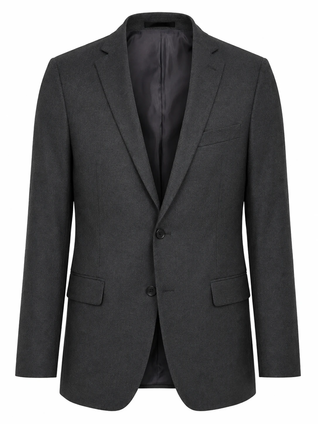 Amazon Essentials Men's Regular-Fit Stretch Blazer Charcoal