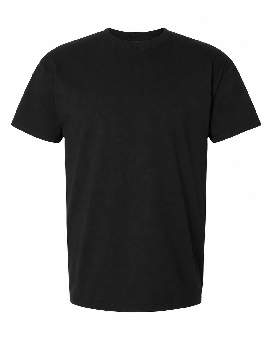 Hanes Men's Beefy-T Heavyweight T-Shirt Black