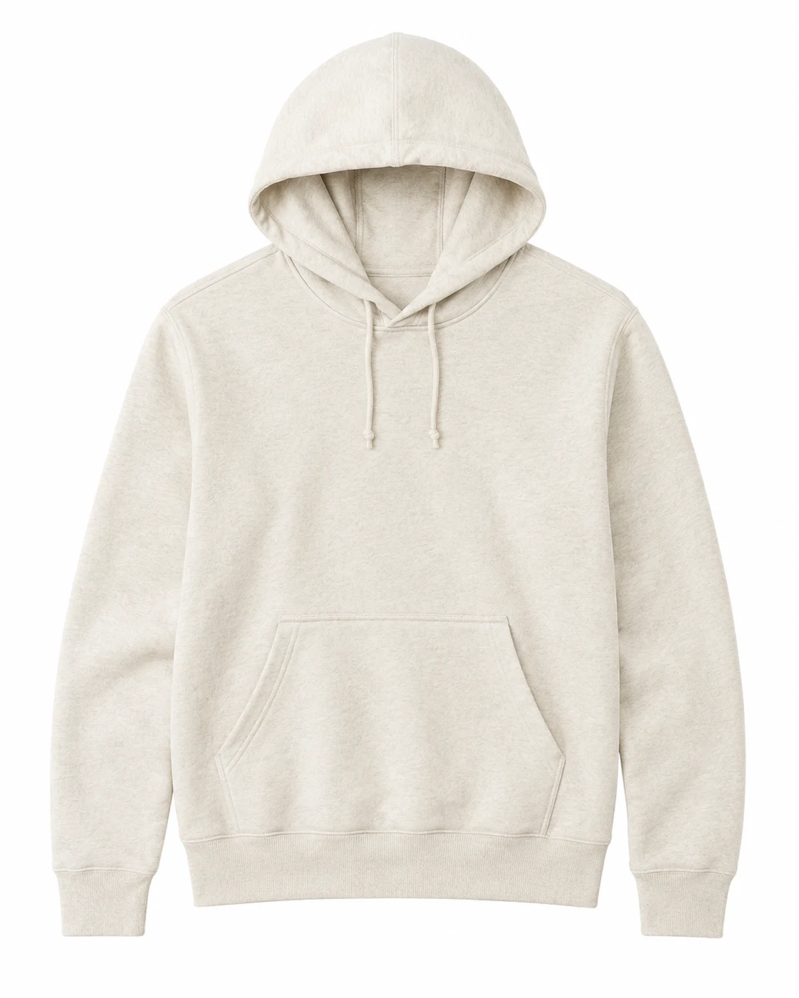 Hanes Men's EcoSmart Fleece Hoodie Light Oatmeal