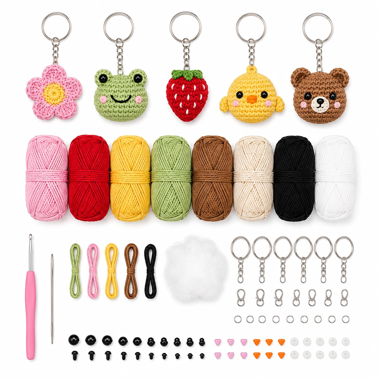 Crochet Keychain Making Kit