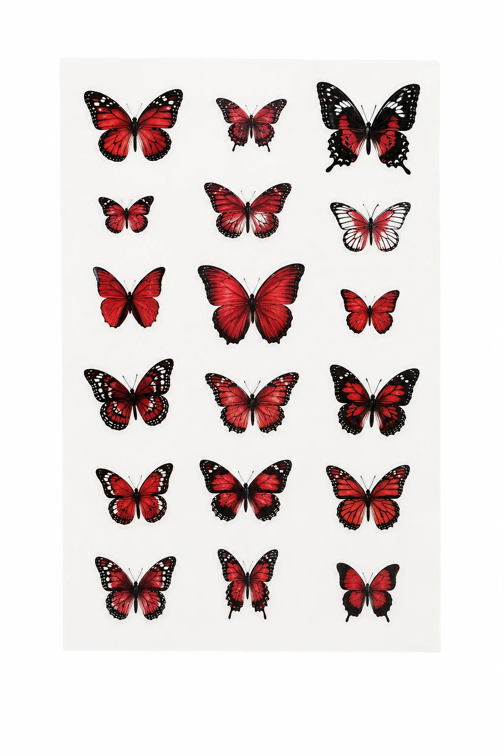 Hicarer Small Butterfly Temporary Tattoo Stickers