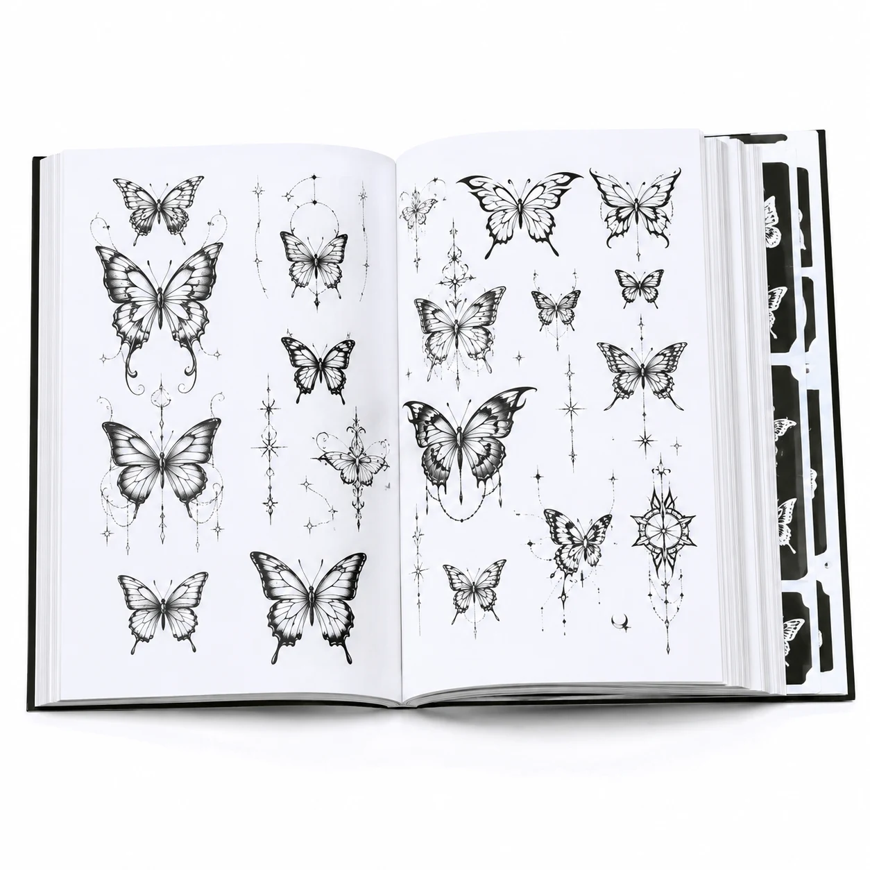 Butterfly Tattoo Stencil Book