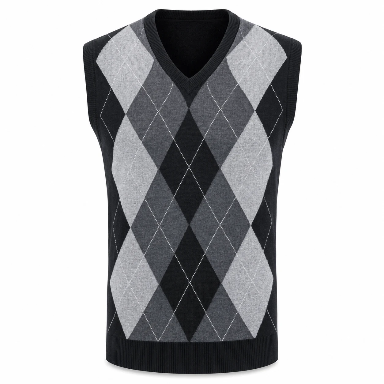 COOFANDY Men's Argyle Sweater Vest