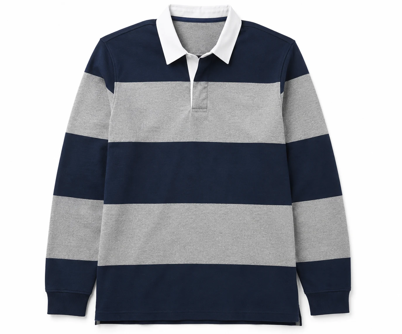 Amazon Essentials Men's Long-Sleeve Rugby Shirt