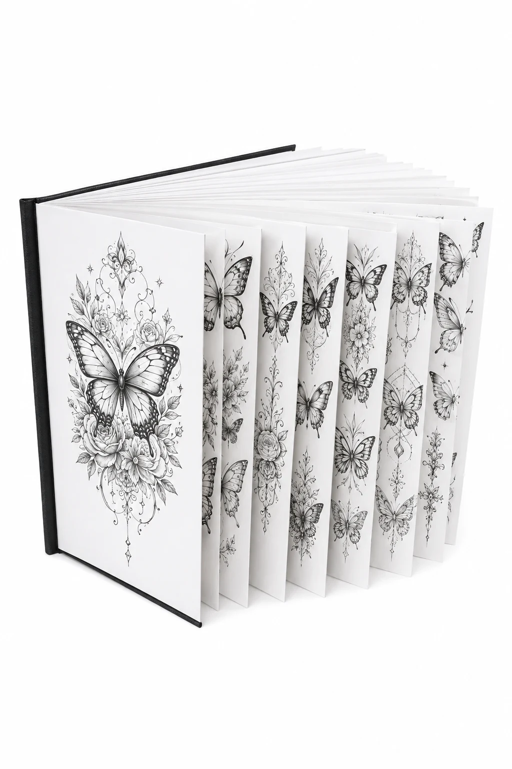 Butterfly Tattoo Designs & Stencil Collection Book