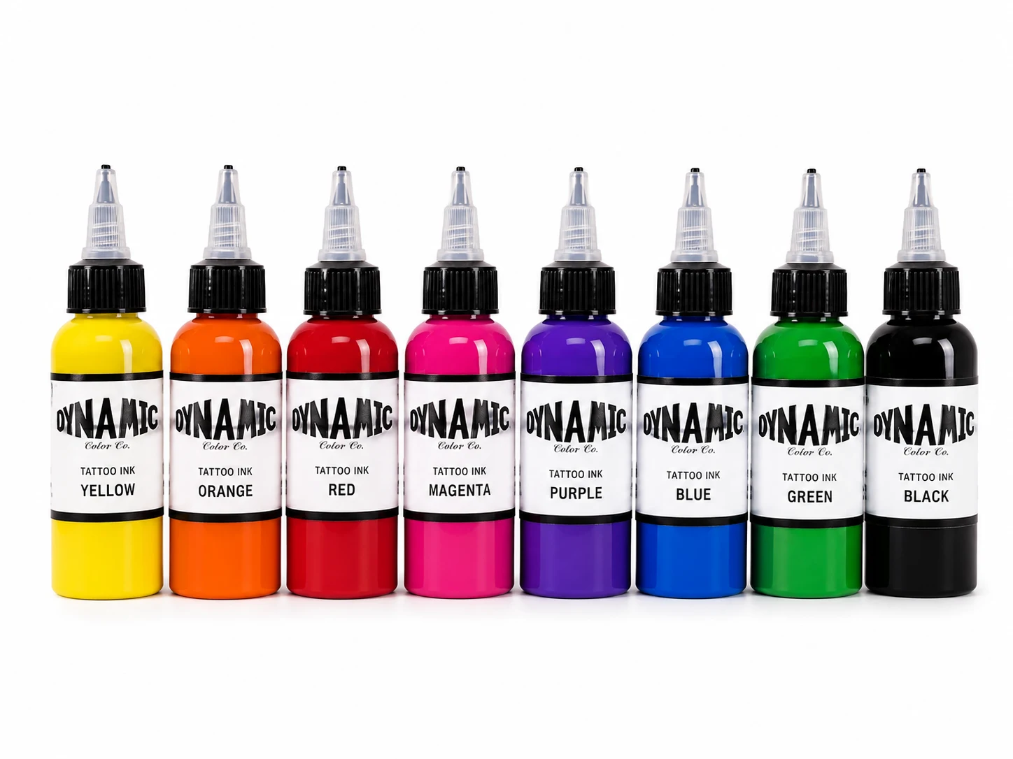 Dynamic Ink Tattoo Ink Set - Primary Colors