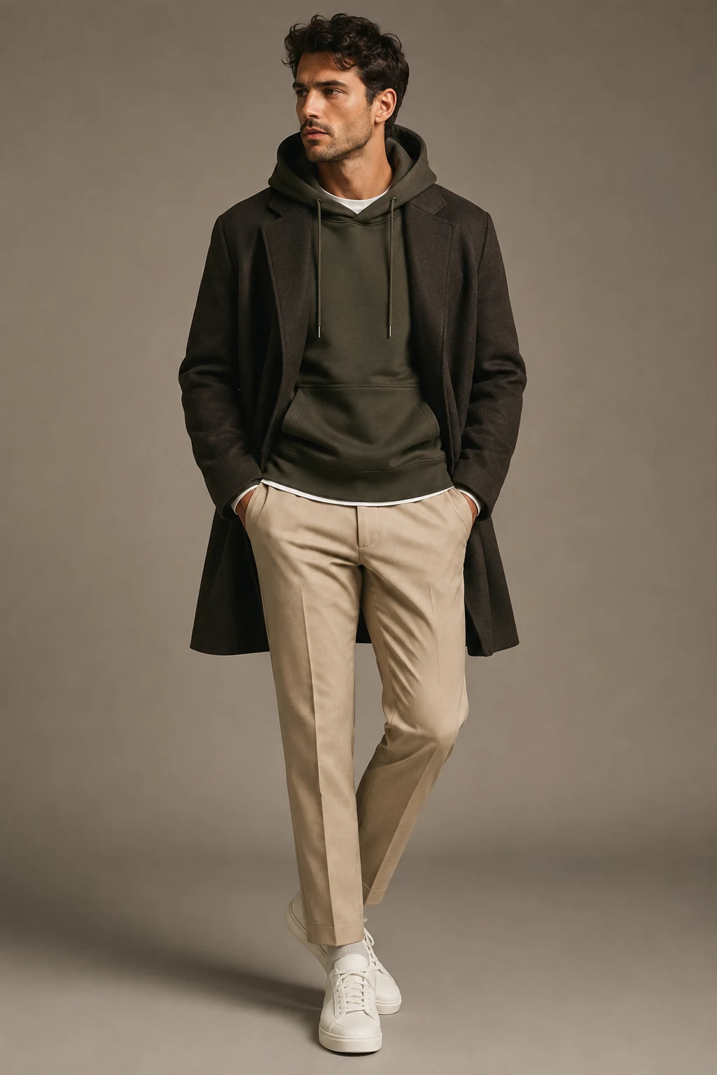 The Elevated Hoodie Formula — stylish men outfits casual classy style outfit, worn by a stylish man