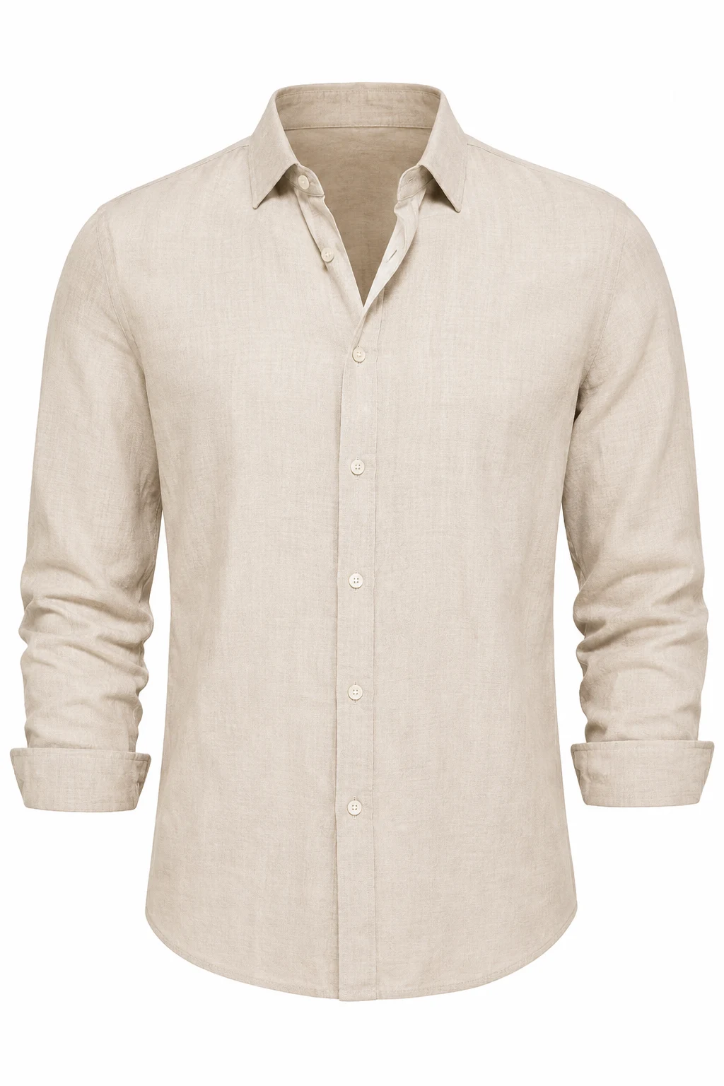 COOFANDY Men's Linen Button Down Shirt