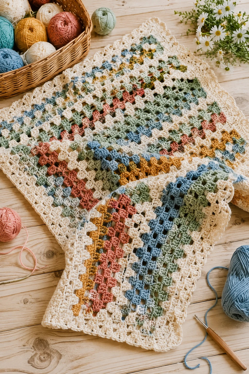Crochet Picnic Blanket — Summer Crochet Ideas style outfit