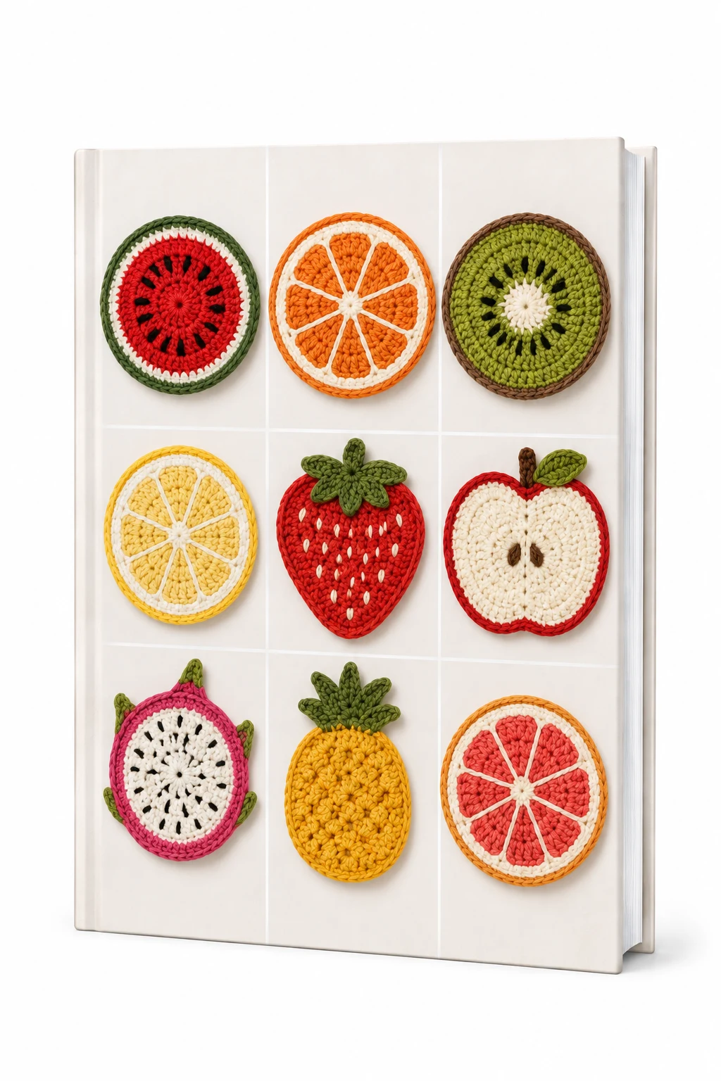 Crochet Fruit Coaster Pattern Book