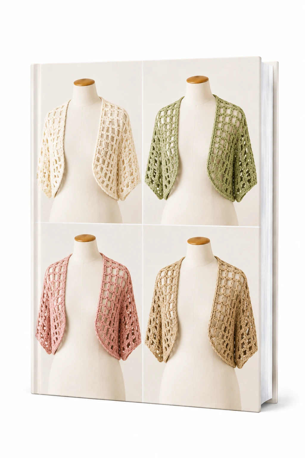 Open Stitch Crochet Shrug Pattern