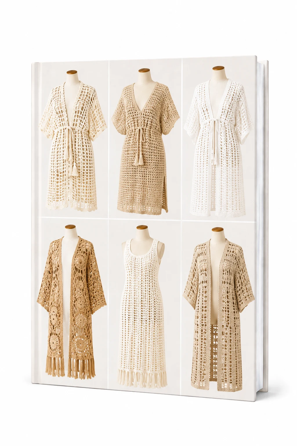 Crochet Beach Cover-Up Pattern Book