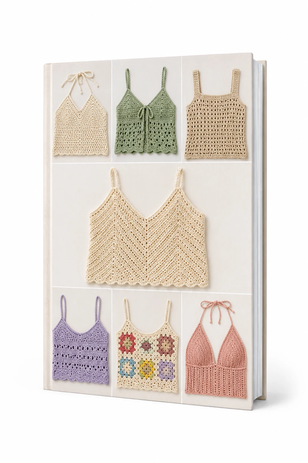Crochet Summer Tops Pattern Book