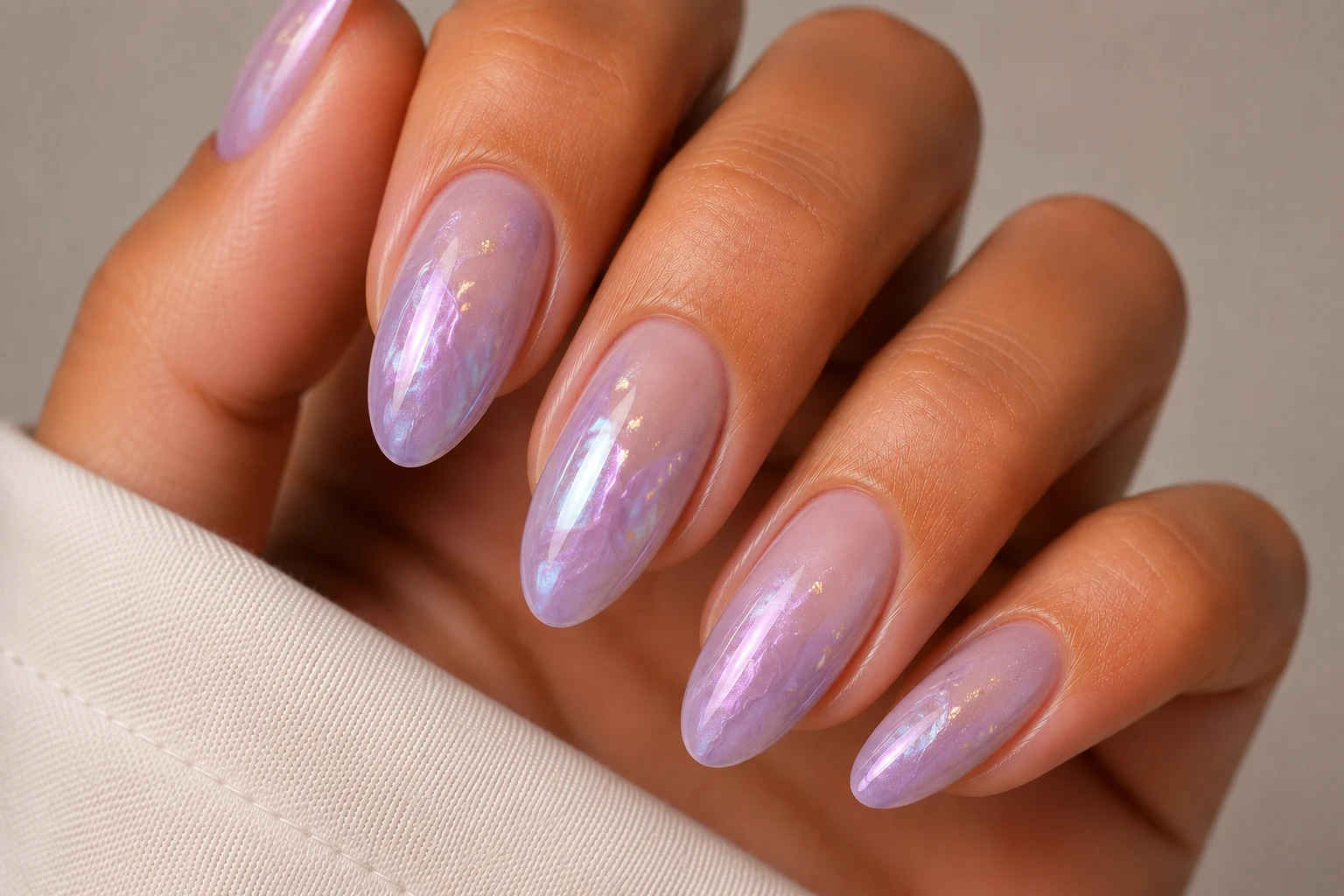 Lavender Aura Nails — summer nails 2026 trends style outfit
